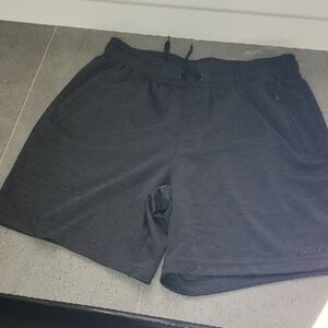 Charcoal Gray Casual Shorts